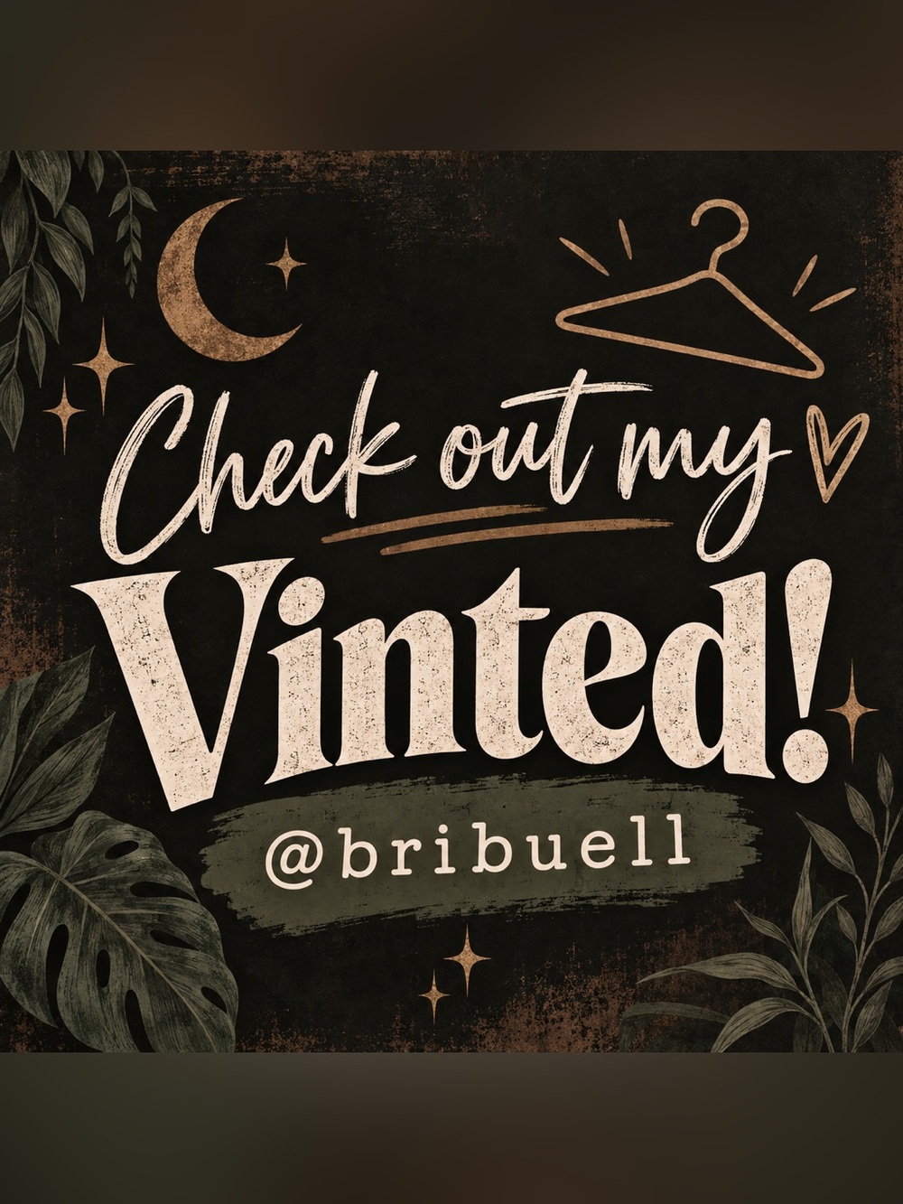 🚨 Moving over to Vinted! Better prices & shipping ‼️